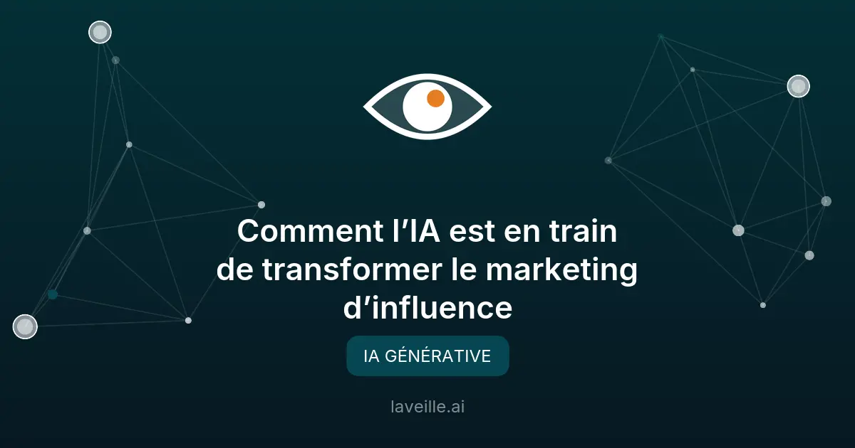 Comment l'IA transforme le marketing d'influence