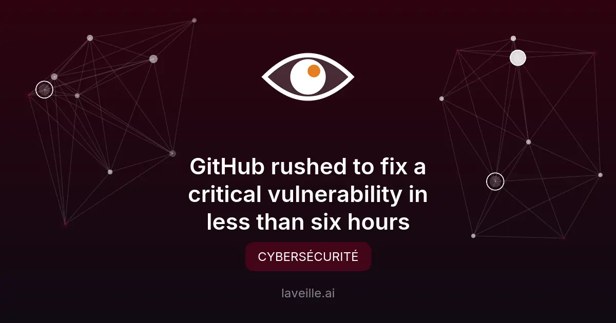 GitHub corrige une faille critique découverte par IA