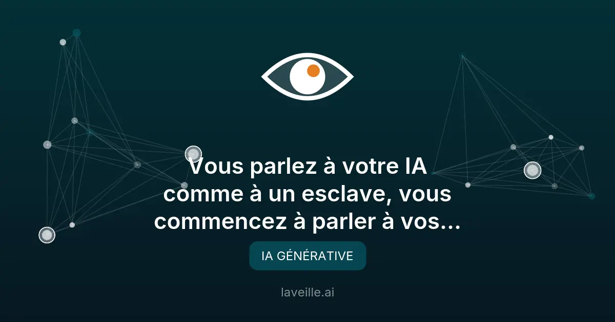 Impact de l'IA sur les comportements professionnels