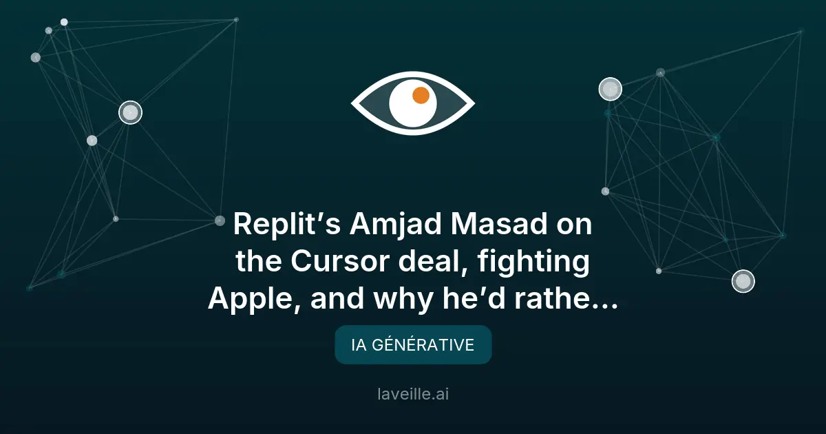 Replit : croissance fulgurante et indépendance dans l'IA générative