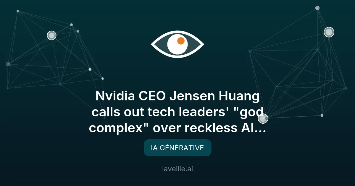 Nvidia critique les prédictions alarmistes sur l'IA et l'emploi