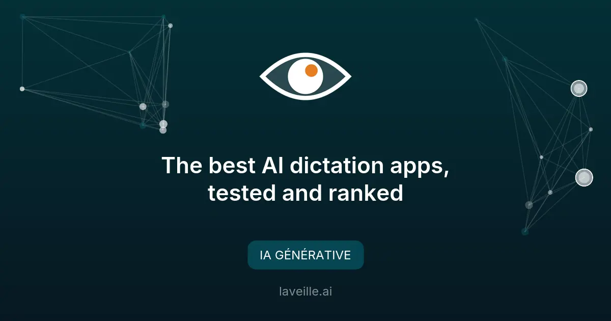 Top 4 applications IA de dictée testées en 2025