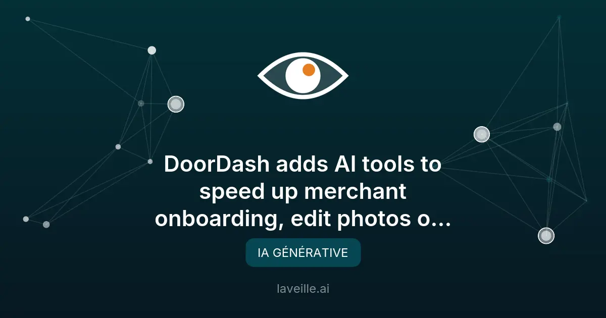 DoorDash booste les commerçants avec l'IA