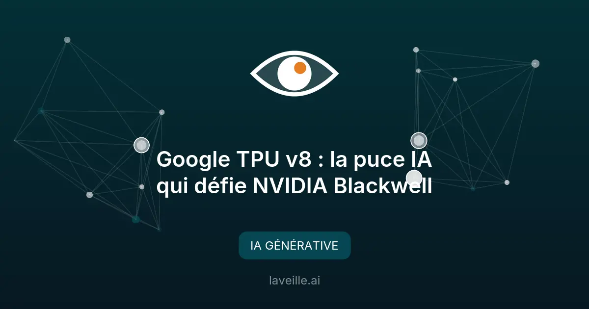 Google TPU v8 : la puce IA qui rivalise avec NVIDIA