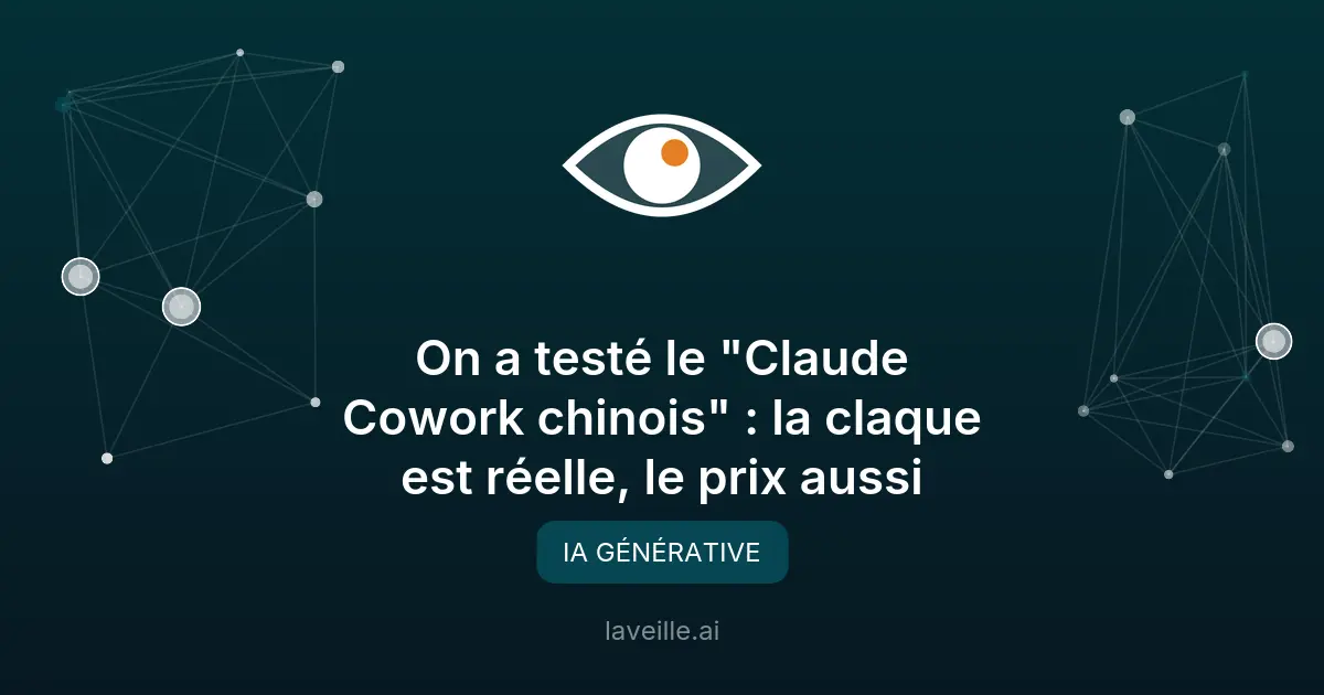 Manus My Computer : le concurrent chinois de Claude Cowork