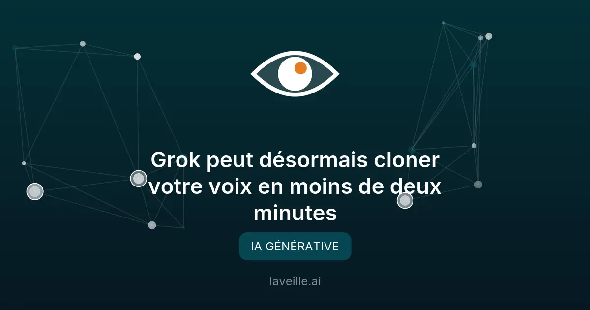 xAI lance Custom Voices pour cloner les voix en 60s