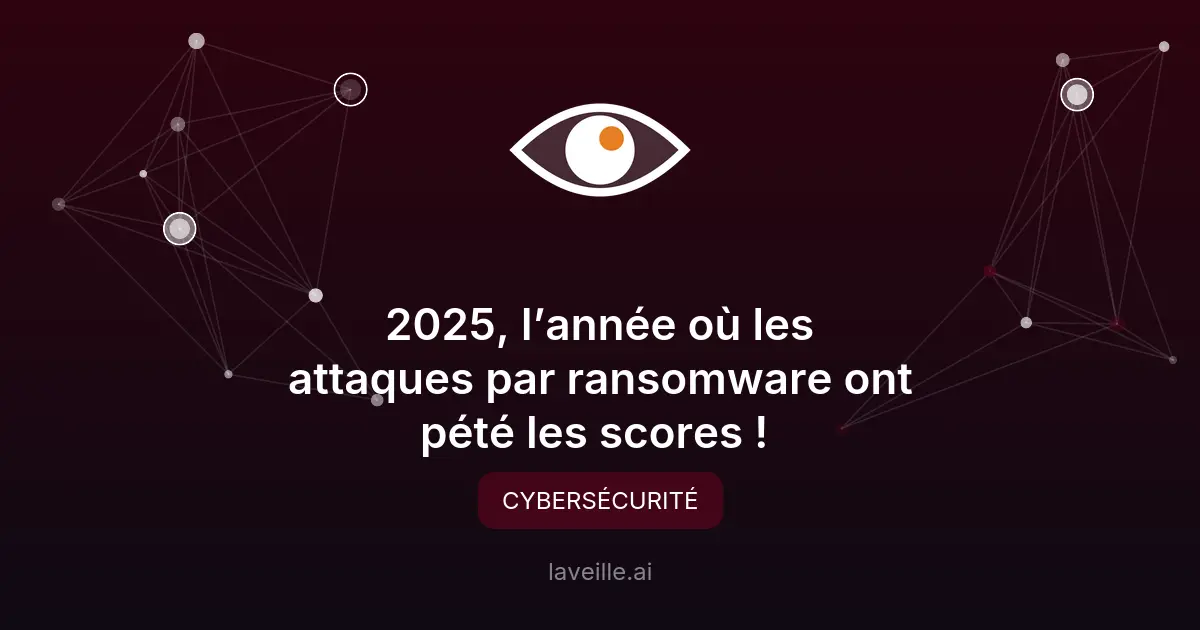 Ransomwares 2025 : l'IA booste les attaques
