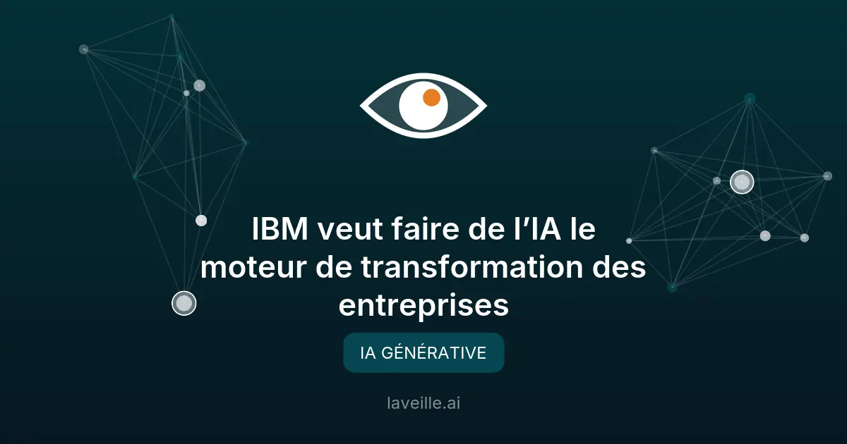 IBM révolutionne l'IA en entreprise avec son nouveau modèle opérationnel