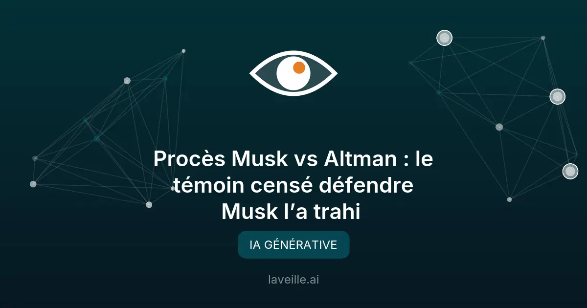 Procès Musk vs Altman : révélations sur OpenAI