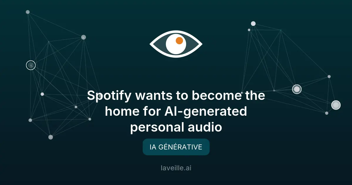 Spotify lance des podcasts générés par IA