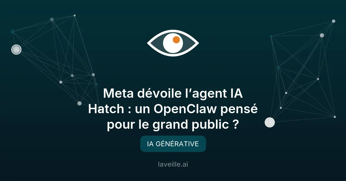 Meta développe Hatch : une IA accessible pour tous