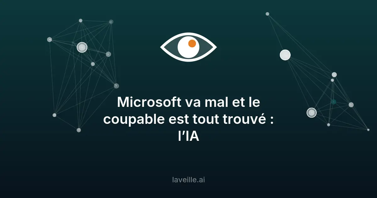 Microsoft en difficulté à cause de l'IA : Copilot en cause