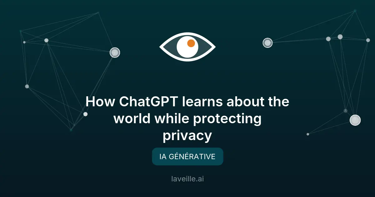 Comment ChatGPT protège votre vie privée