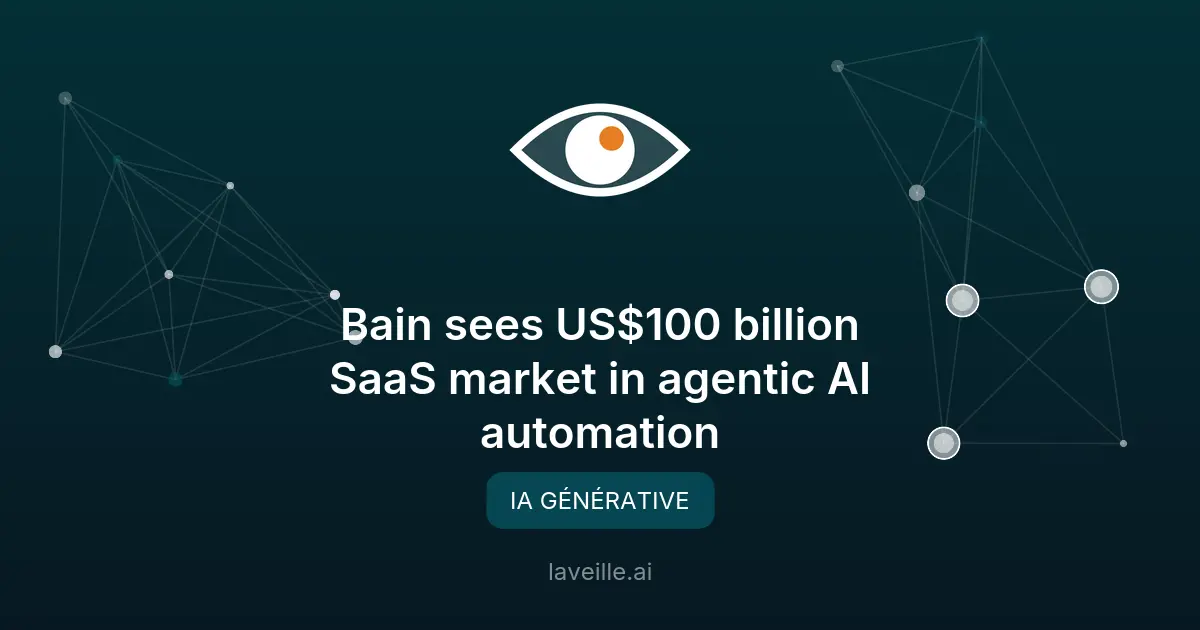 Marché de 100 milliards de dollars pour l'IA agentique dans les SaaS