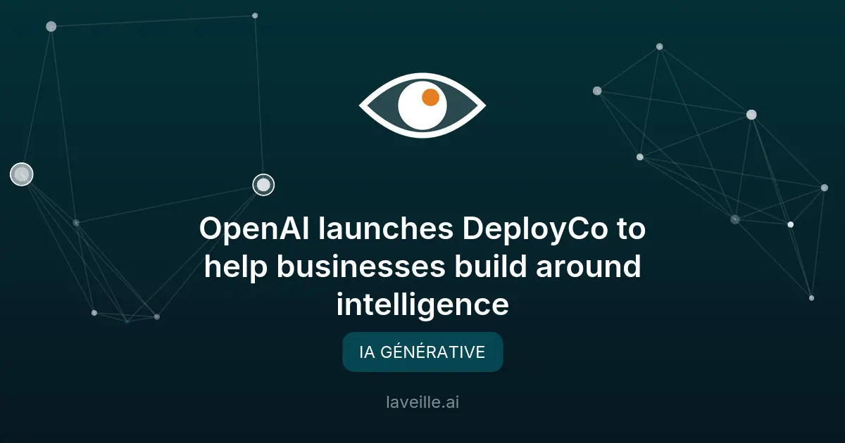 OpenAI lance DeployCo pour intégrer l'IA en entreprise