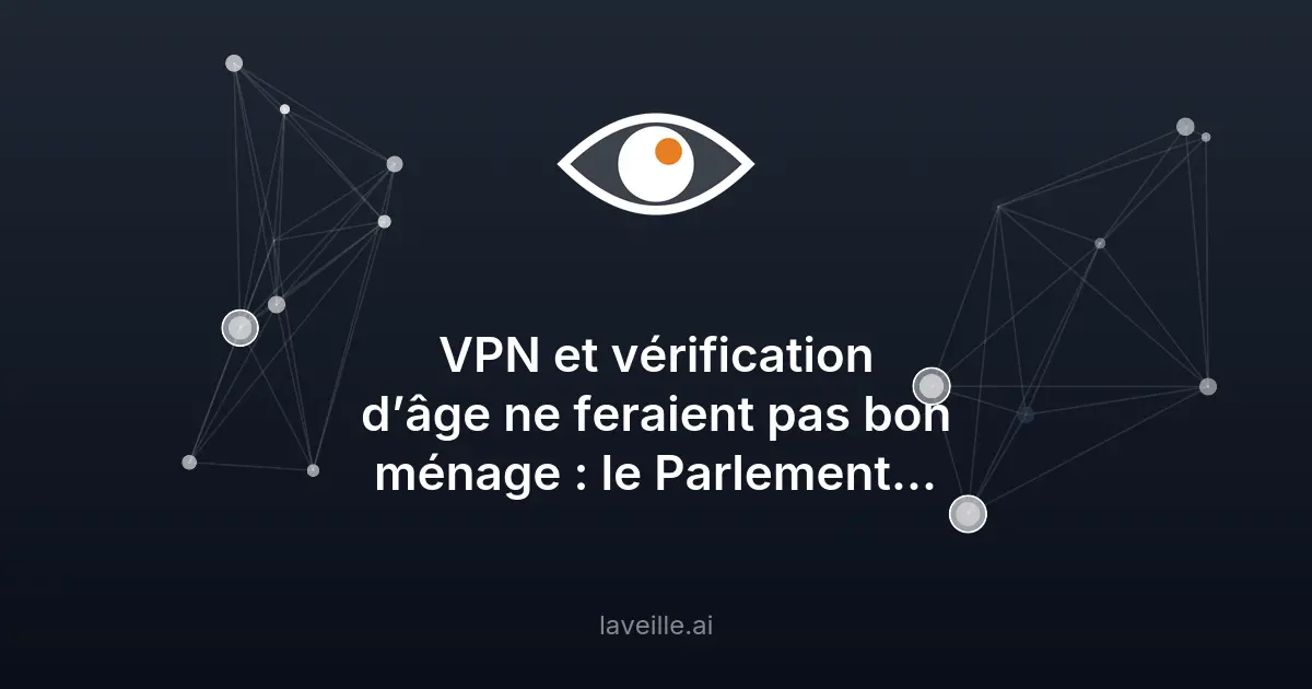 VPN et vérification d'âge : un défi pour l'UE