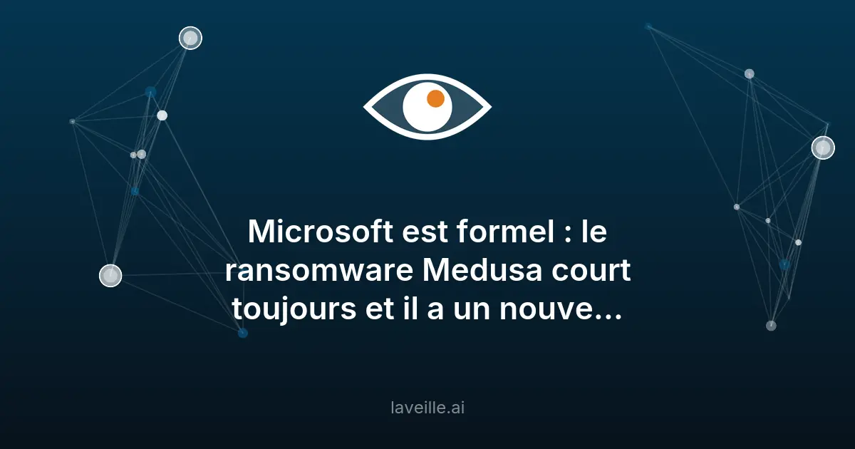 Medusa : le ransomware chinois qui paralyse les États-Unis