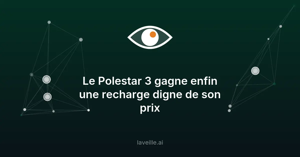 Polestar 3 : recharge ultra-rapide et performances boostées