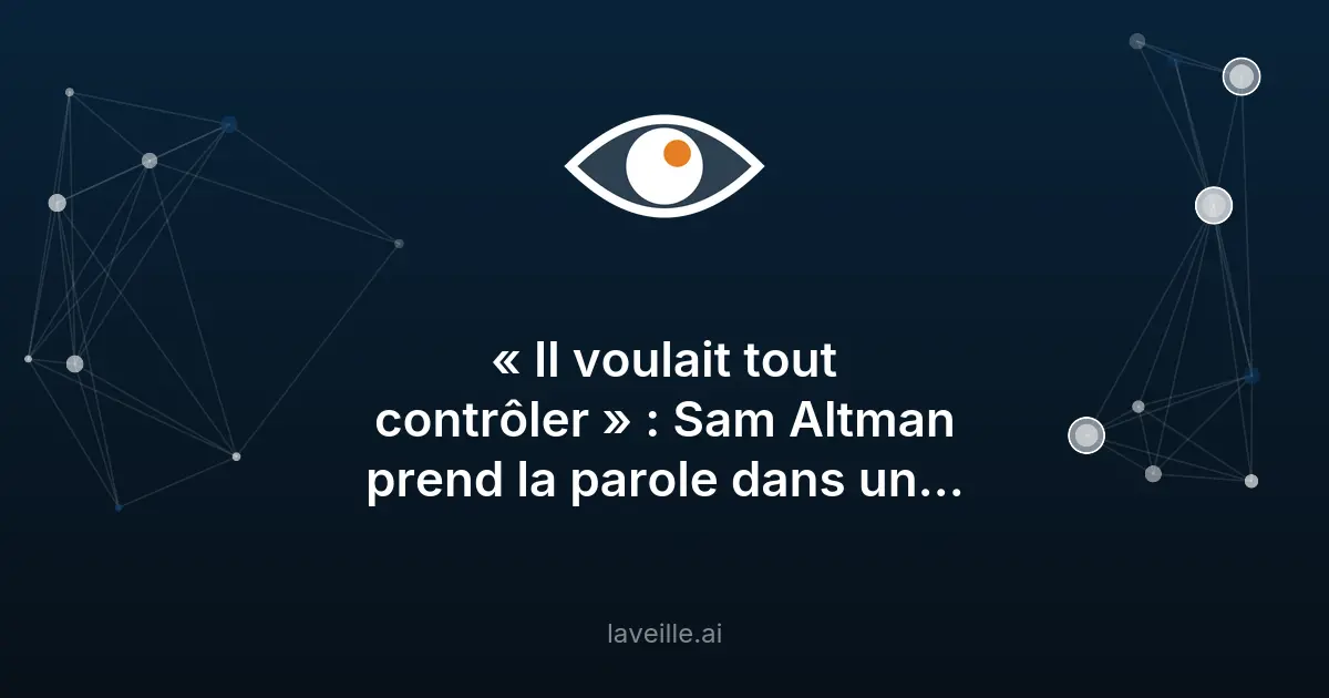 Sam Altman vs Elon Musk : le procès qui secoue l'IA