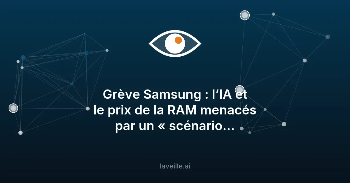 Grève chez Samsung : menace sur la production de composants IA