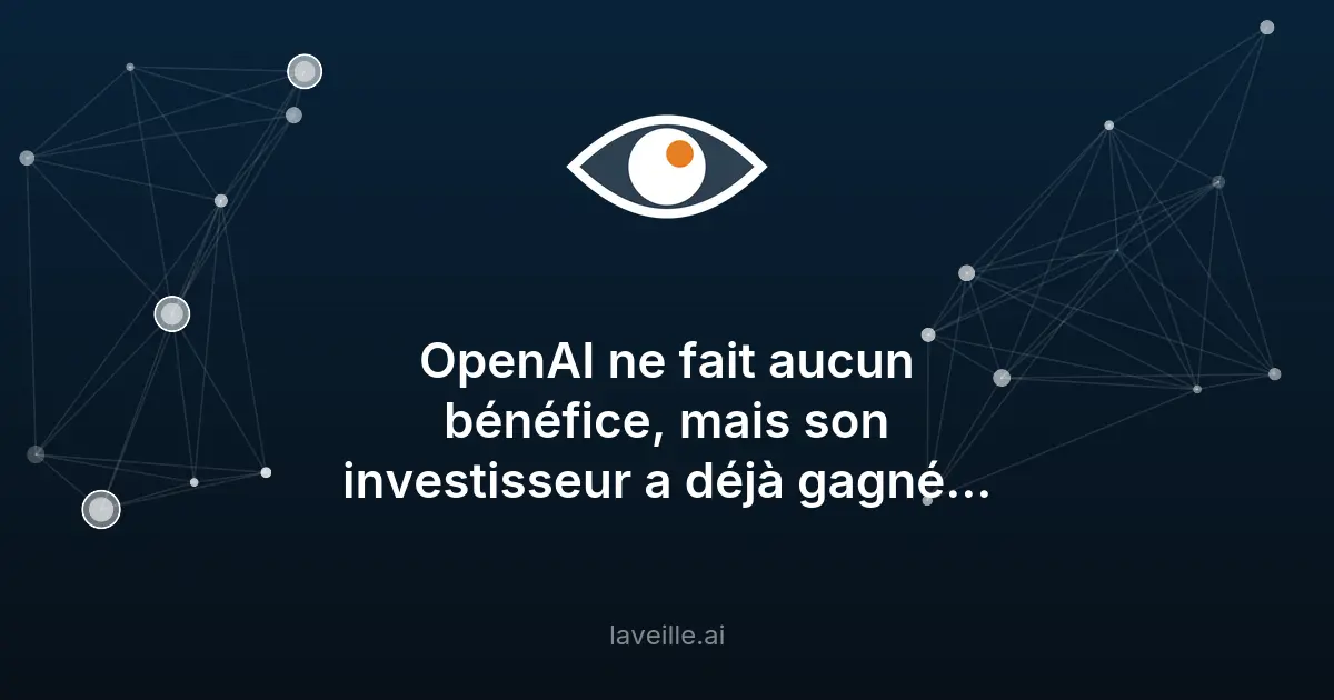 SoftBank engrange 45 milliards grâce à OpenAI