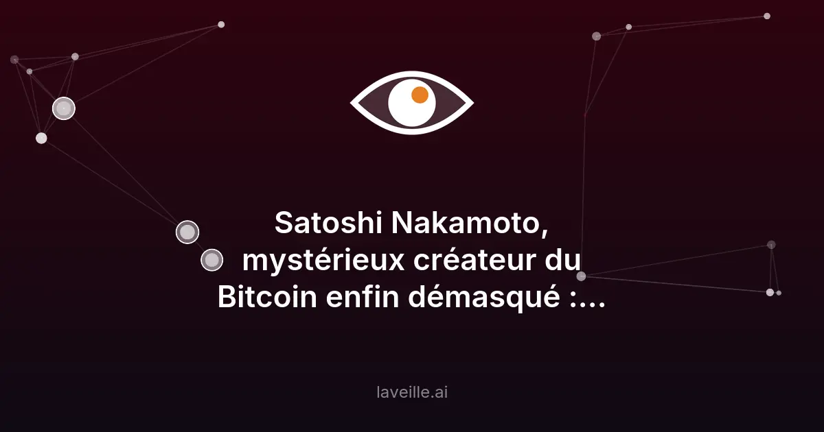 Adam Back identifié comme le créateur du Bitcoin par le New York Times