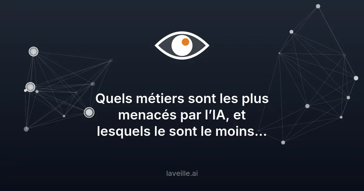 Métiers menacés par l'IA : la méthode d'Anthropic